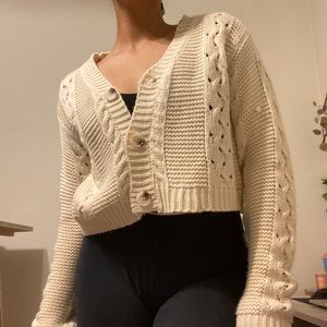 Urban Outfitters Cropped Cardigan